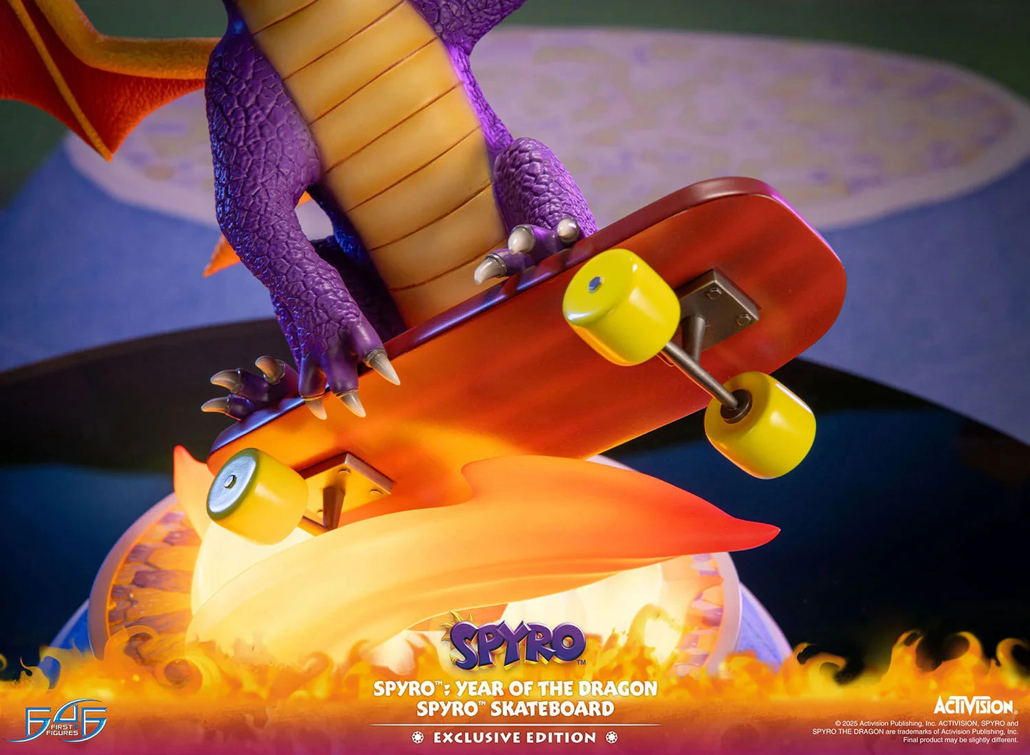 Preventa Resina Spyro Figura Spyro First 4 Figures (Licencia) Estudio
