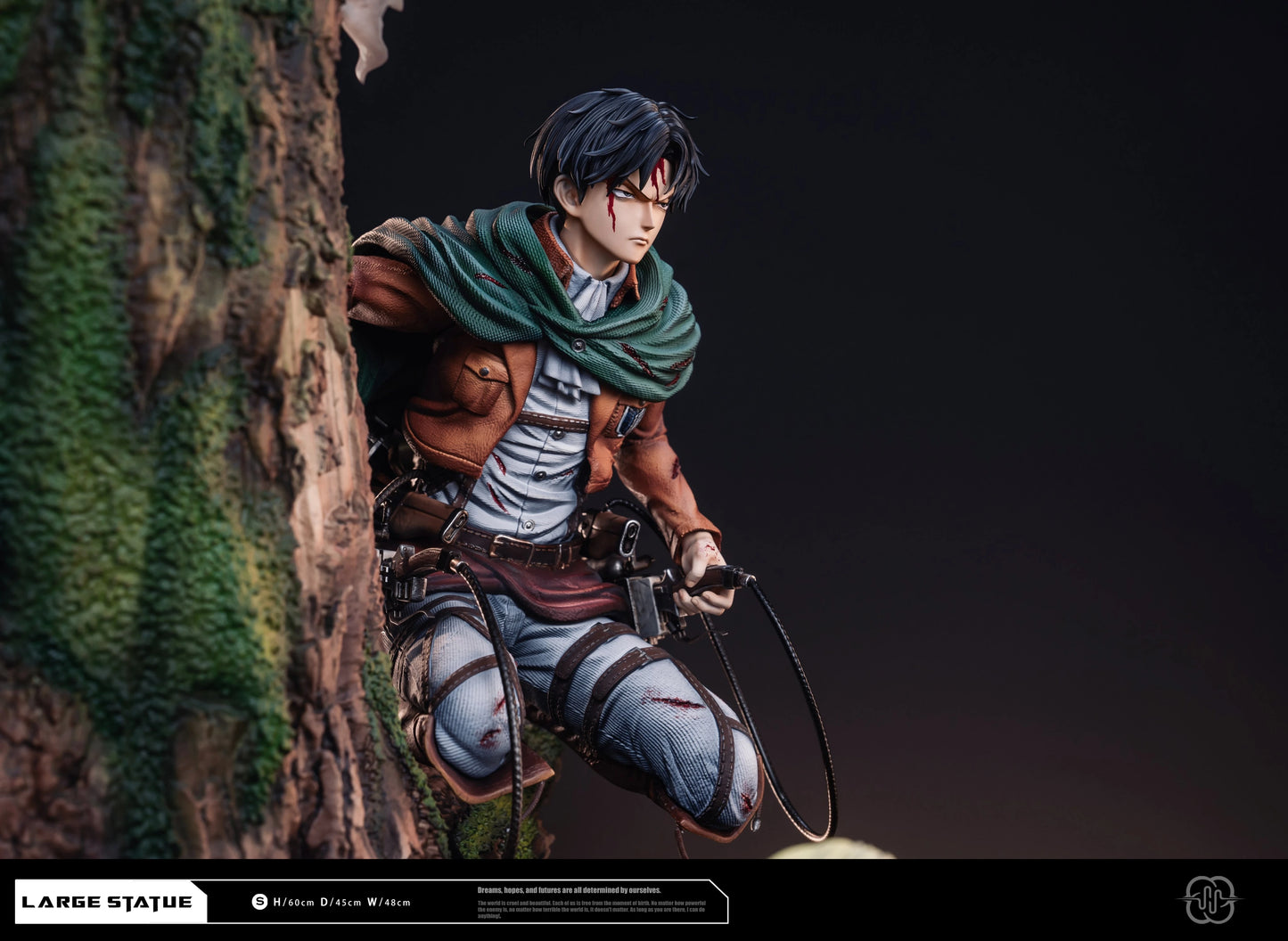 Preventa Resina Levi & Erwin Figura Attack On Titan Hertz Estudio
