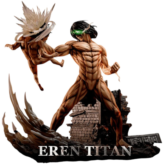 Preventa Resina Eren Jaeger Figura Attack On Titan Zodiakos (Licencia) Estudio