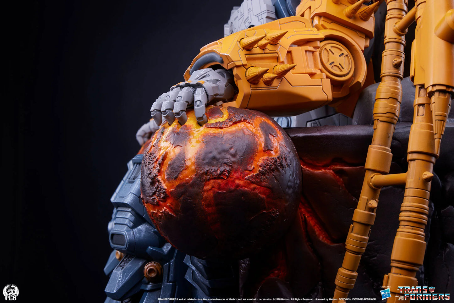 Preventa Resina Unicron Figura Transformers  PCS (Licencia) Estudio
