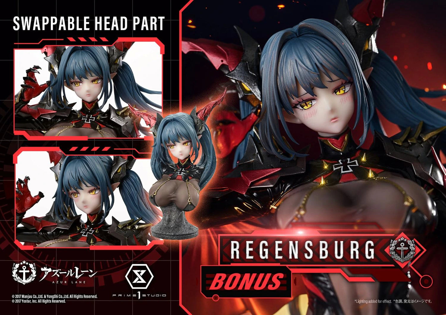 Preventa Resina Regensburg Figura Azur Lane Prime 1 (Licencia) Estudio