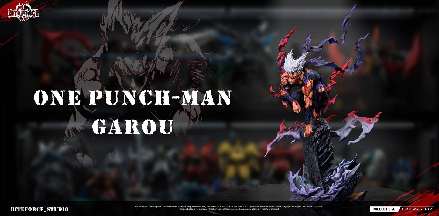 Preventa Resina Garou Figura One Punch Man BiteForce Estudio