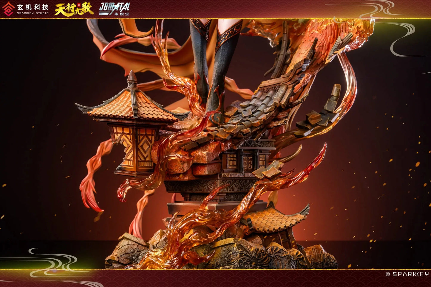 Preventa Resina Yan Ling Ji Figura Nine Songs of Heaven JOMATAL (Licencia) Estudio