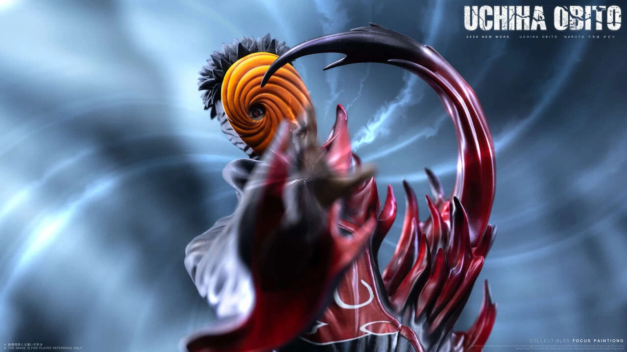 Preventa Resina Obito Uchiha Figura Naruto Sign Estudio