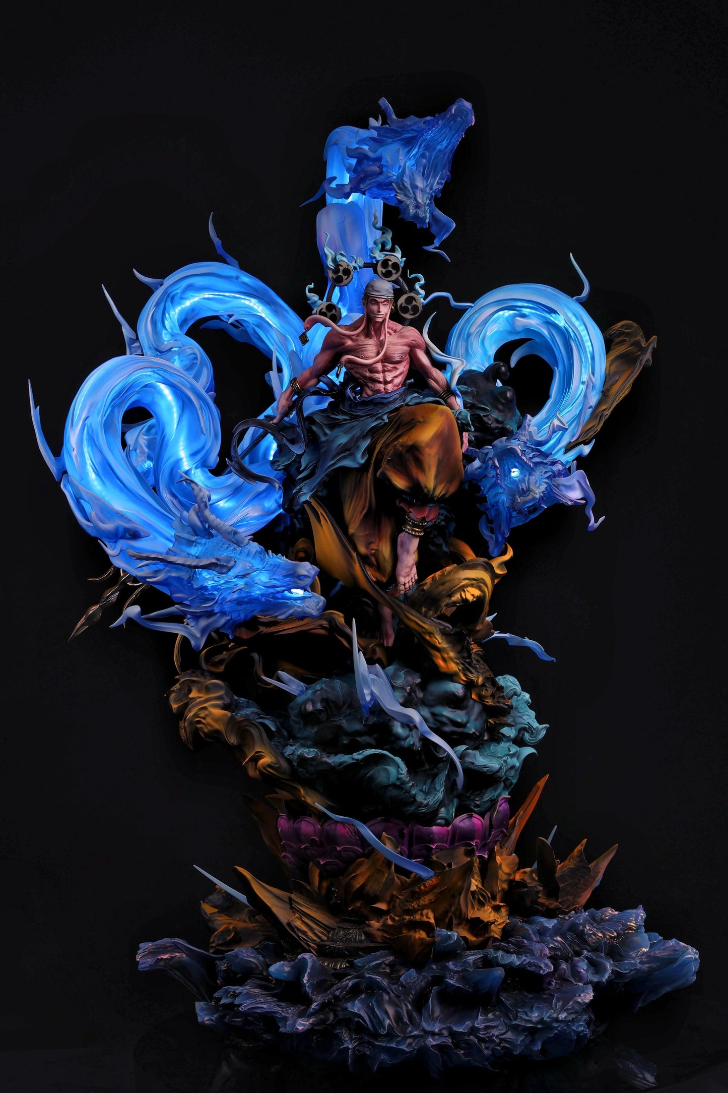 Preventa Resina Enel Figura One Piece Iron Curtain  & Chao Ming Estudio