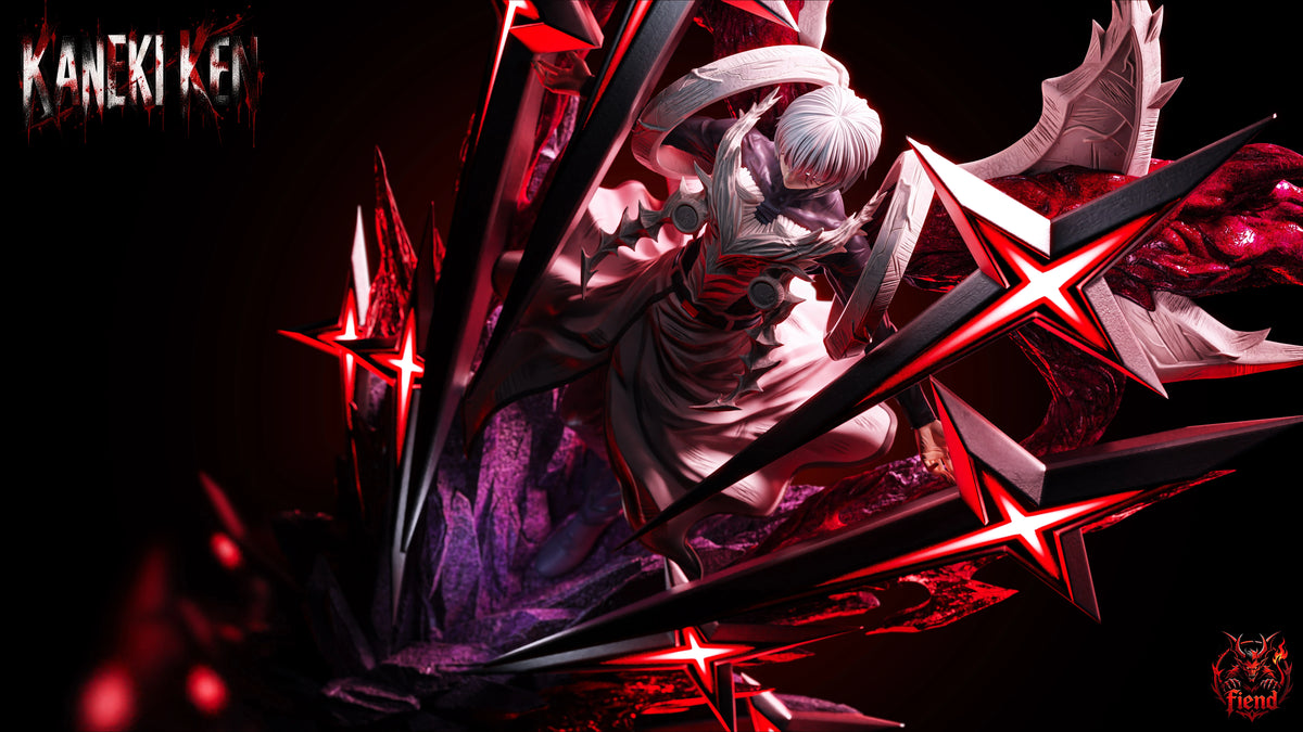 Preventa Resina Ken Kaneki Figura Tokyo Ghoul 1/6 Fiend Estudio