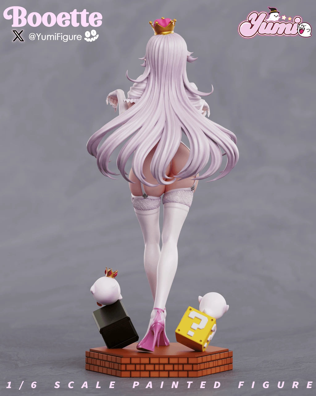 Preventa Resina Boosette Figura Mario Bros Yumi Estudio