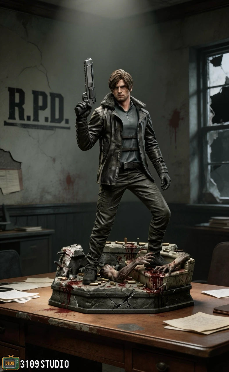 Preventa Resina Leon S. Kennedy Figura Resident Evil Requiem 3109 Estudio