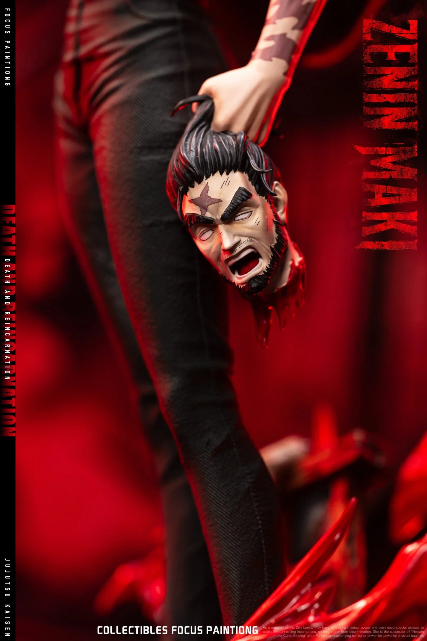 Preventa Resina Zenin Maki Figura Jujutsu Kaisen 1/6 BBA Estudio