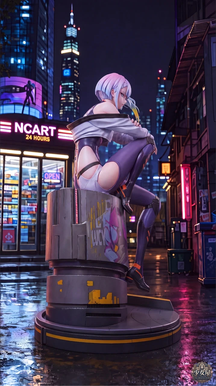 Preventa Resina Lucy Figura Cyberpunk: Edgerunners Girl's  House Estudio