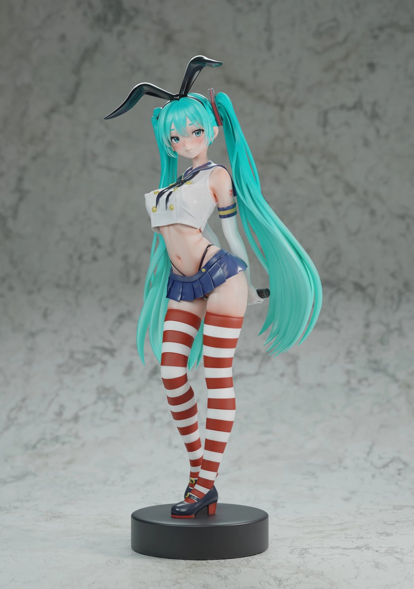 Preventa Resina Hatsune Miku Figura Vocaloid SC  Estudio