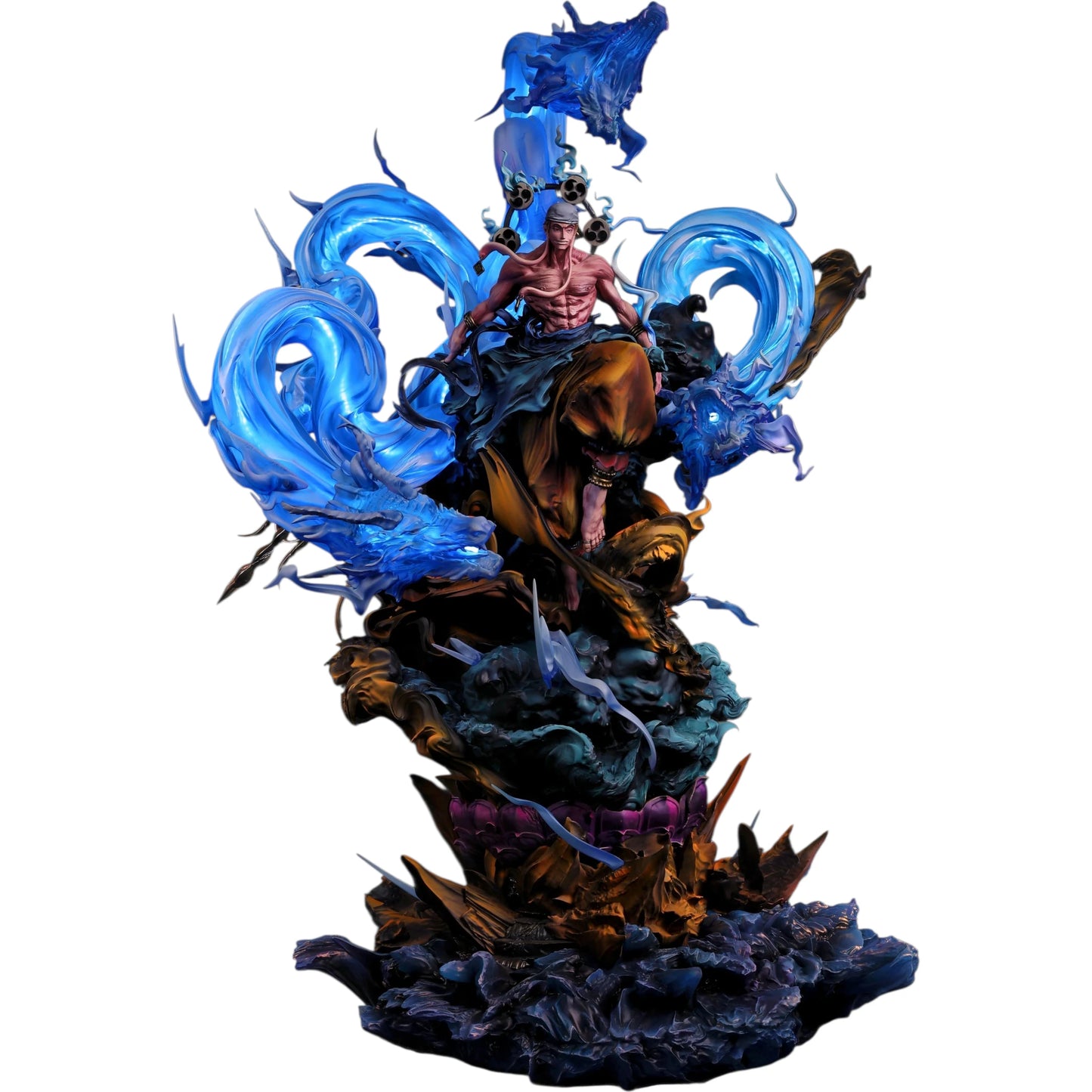 Preventa Resina Enel Figura One Piece Iron Curtain  & Chao Ming Estudio