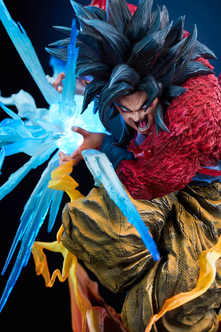 Preventa Resina Goku SSJ4 & SSJ5 Figura Dragon Ball Iron Curtain  Estudio