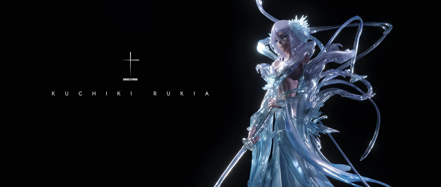 Preventa Resina Kuchiki Rukia Figura Bleach 1/6 Cross Estudio