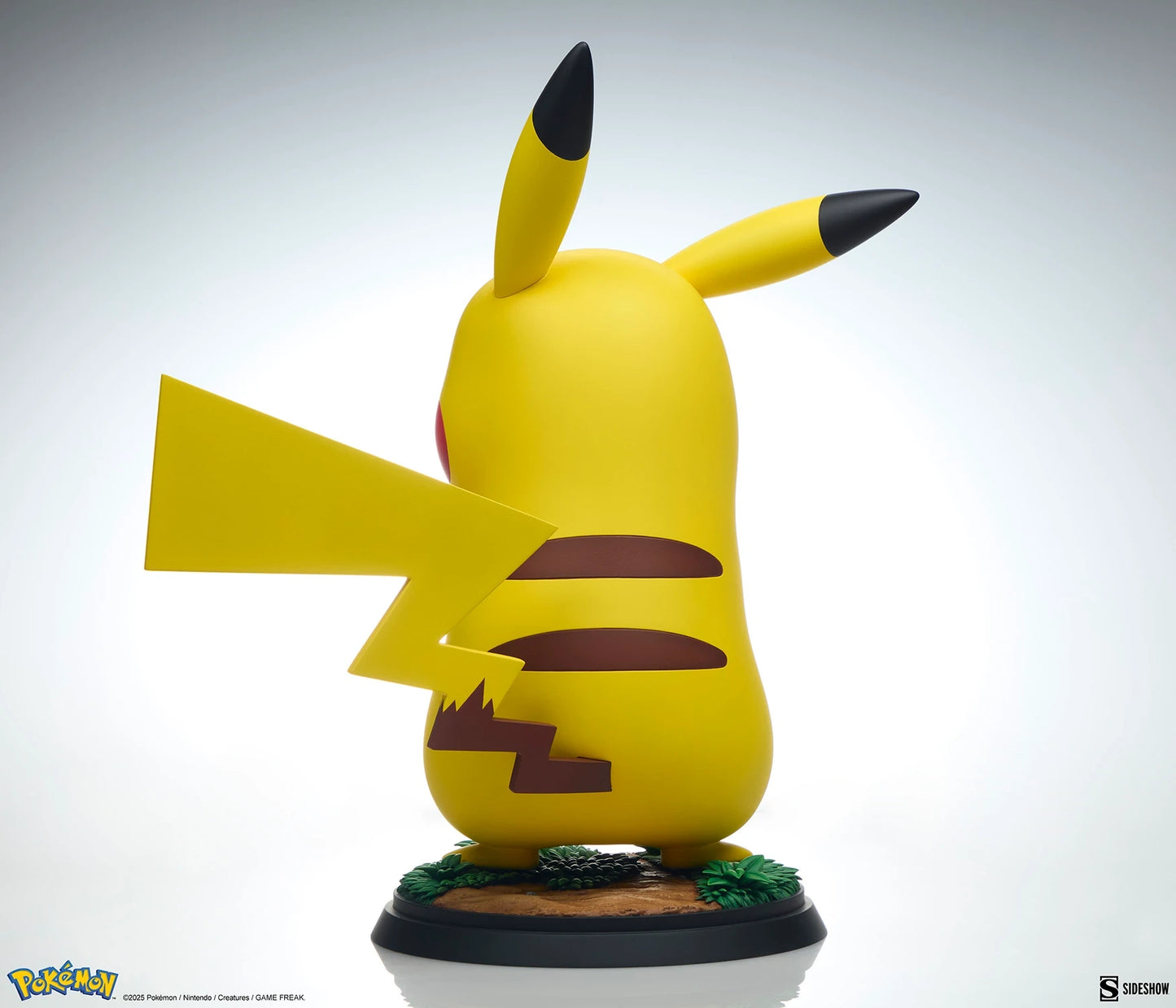 Preventa Resina Pikachu Figura Pokemón Sideshow Collectibles (Licencia) Estudio