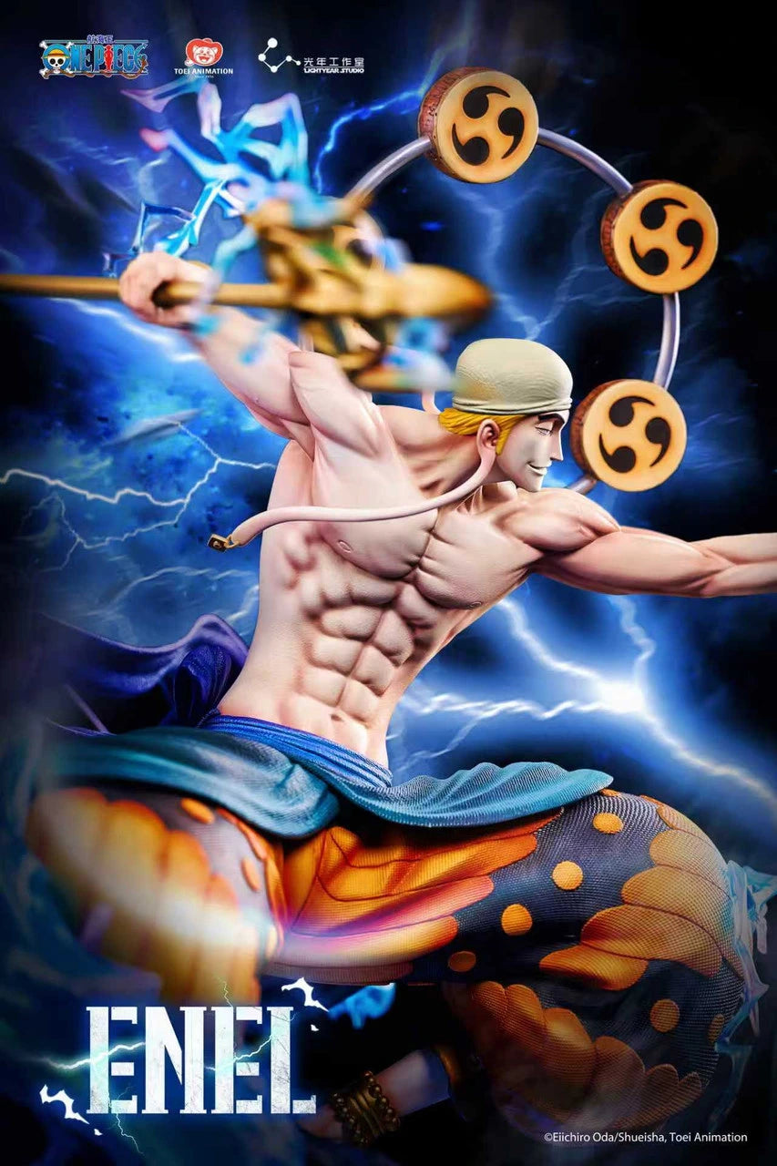 Preventa Resina Enel Figura One Piece Light Year (Licencia) Estudio