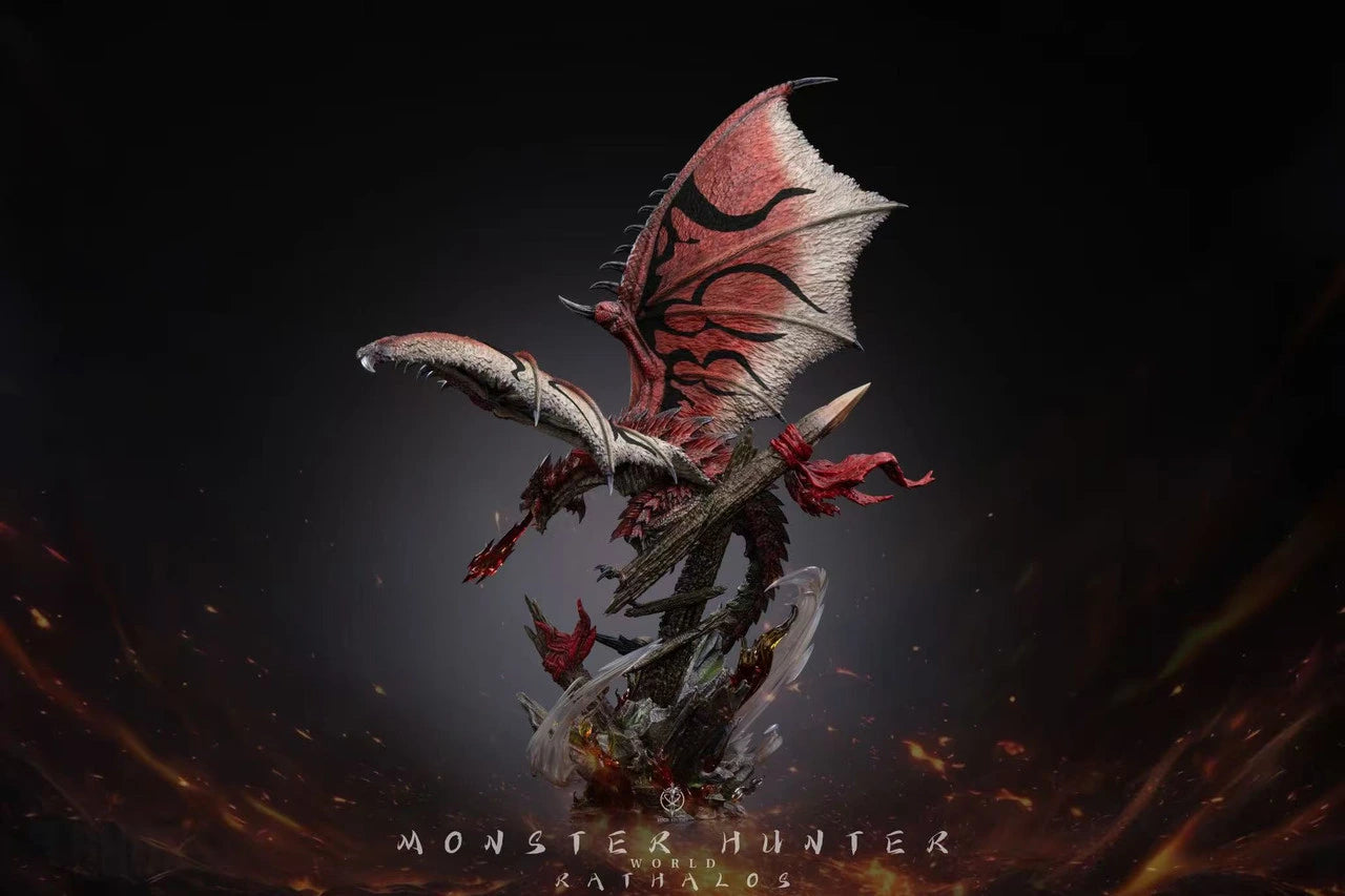 Preventa Resina Rathalos Figura Monster Hunter Edge  Estudio