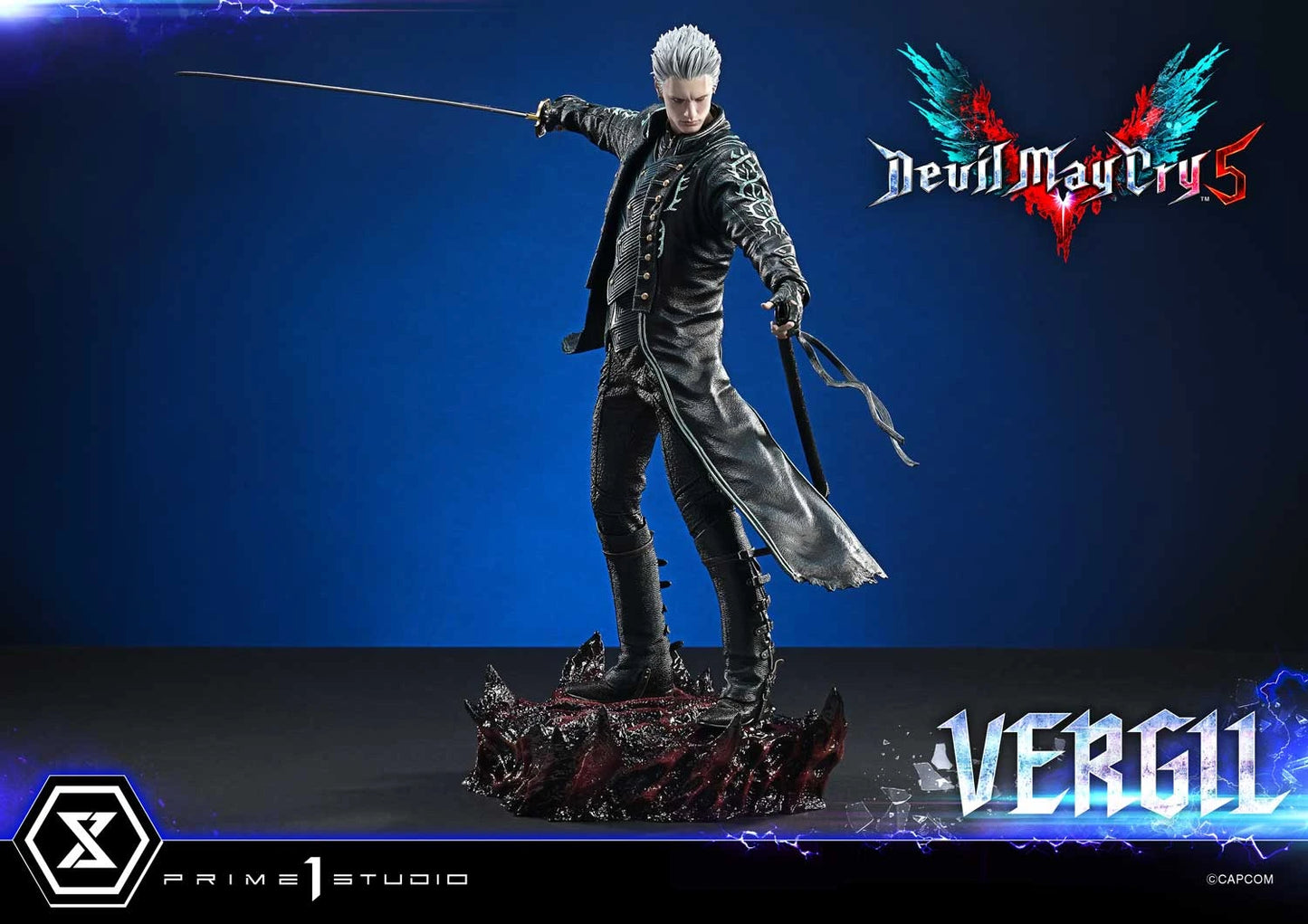 Preventa Resina Vergil Figura Devil May Cry 5 Prime 1 (Licencia) Estudio