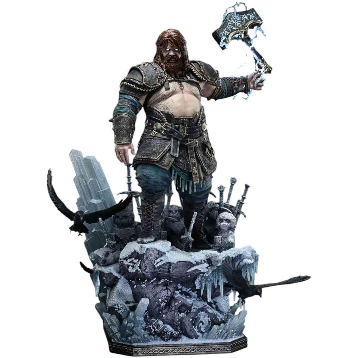 Preventa Resina Thor Deluxe Figura God of War: Ragnarok Prime 1 (Licencia) Estudio
