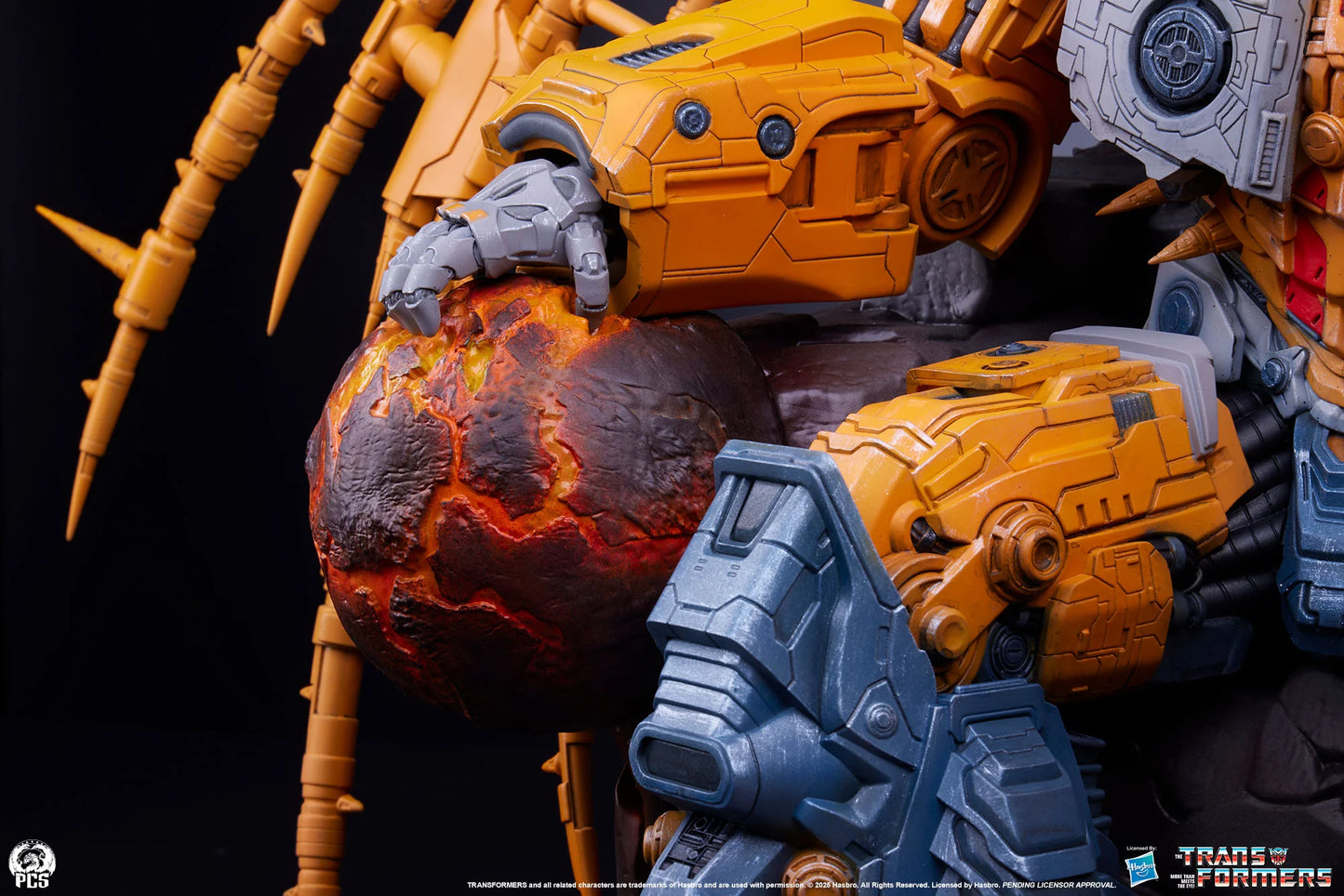 Preventa Resina Unicron Figura Transformers  PCS (Licencia) Estudio