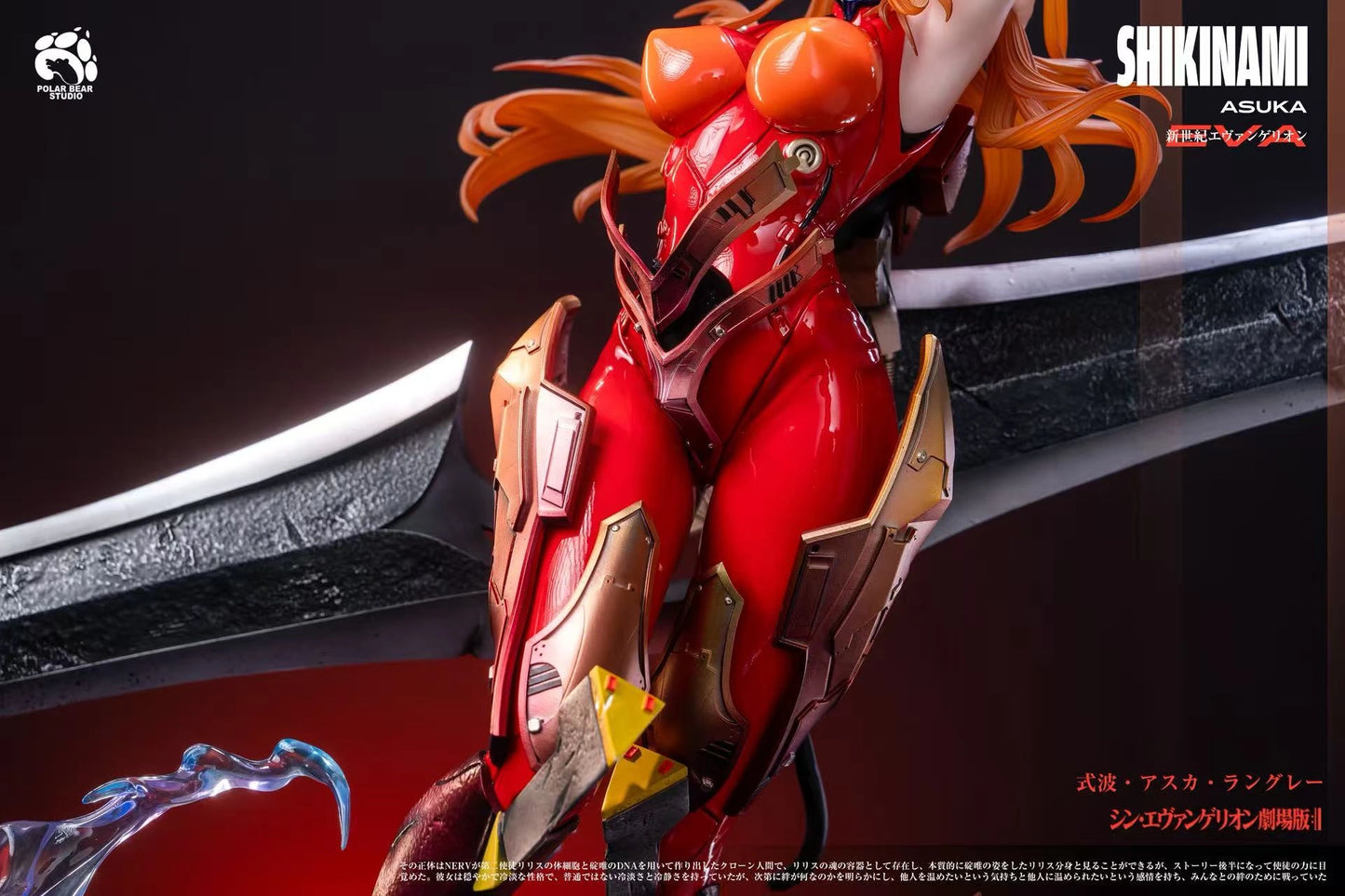 Preventa Resina Asuka Langley Figura Evangelion Polar Beaar Estudio