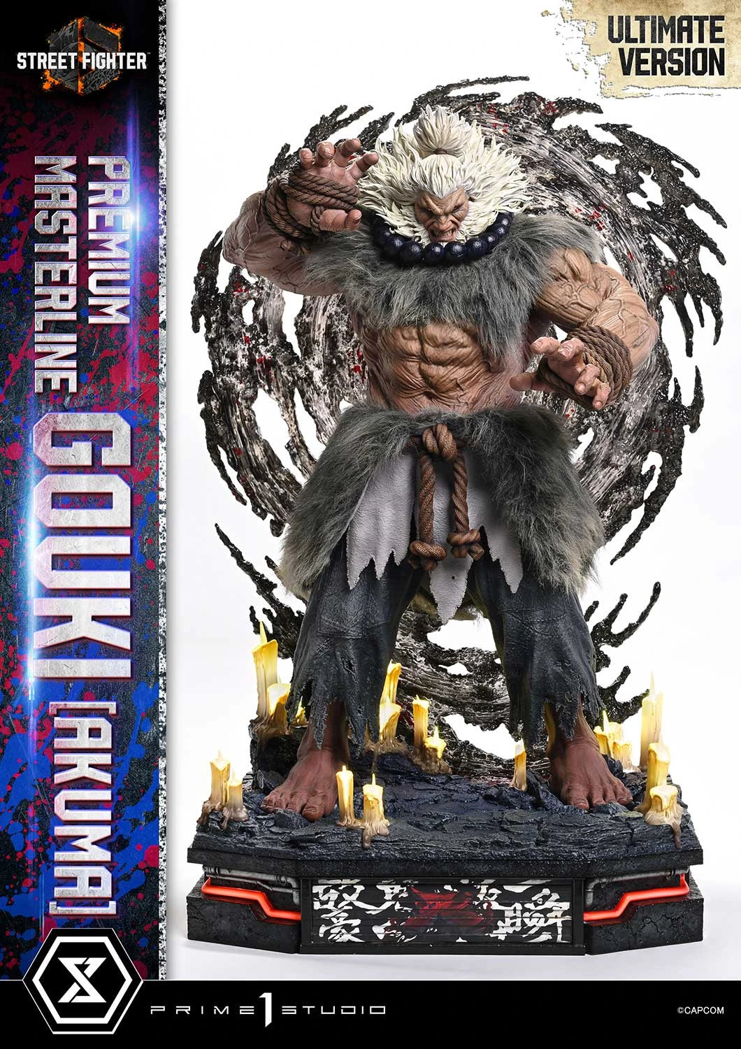 "Preventa Resina Akuma  Figura Street Fighter 6   Prime 1 (Licencia) Estudio"