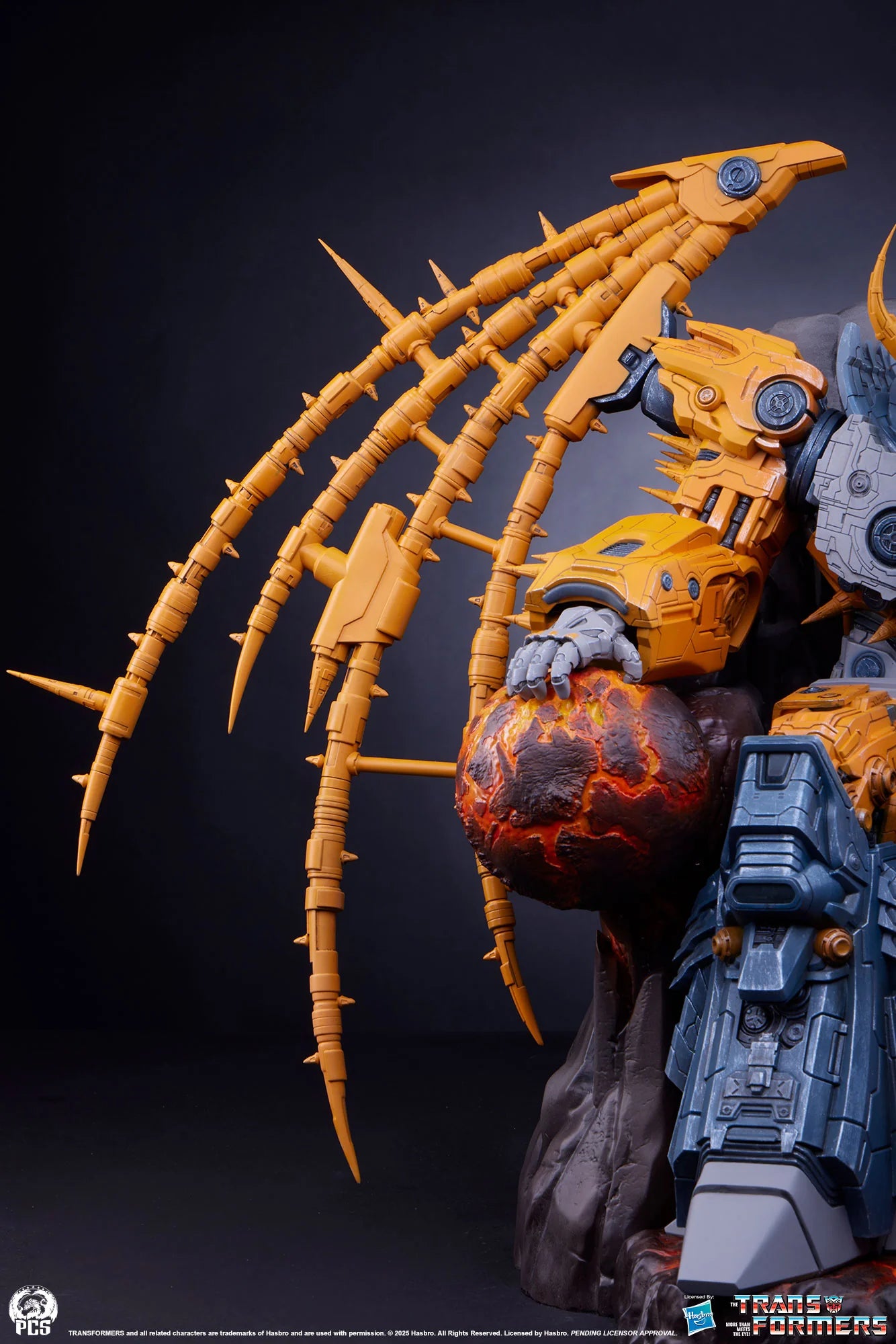 Preventa Resina Unicron Figura Transformers  PCS (Licencia) Estudio