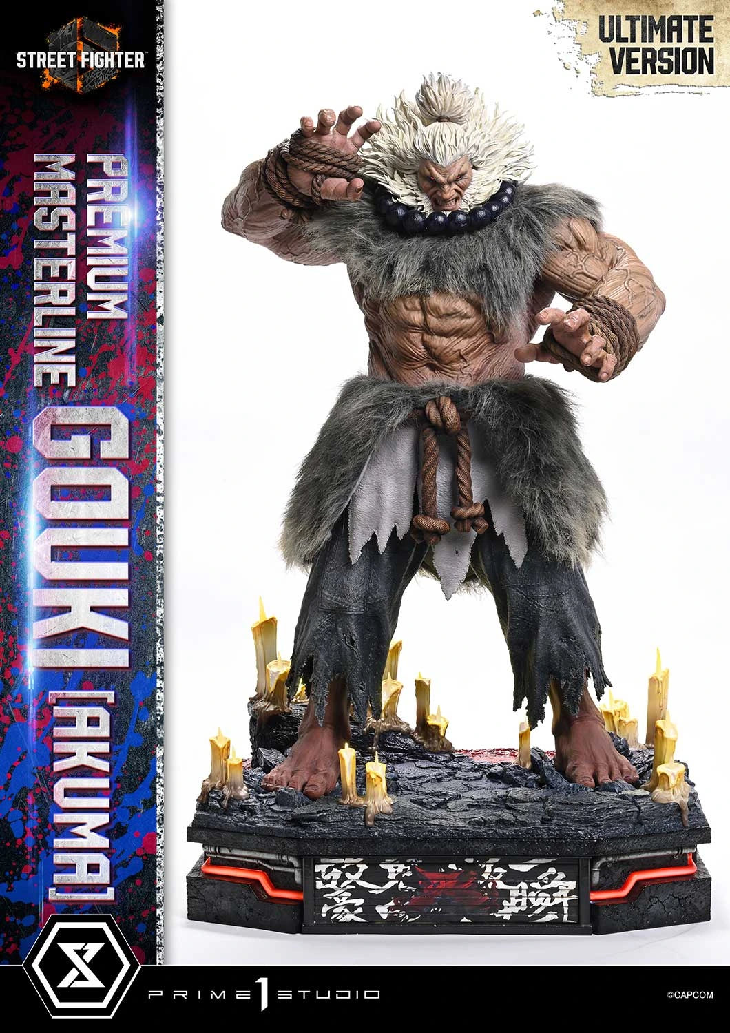 "Preventa Resina Akuma  Figura Street Fighter 6   Prime 1 (Licencia) Estudio"