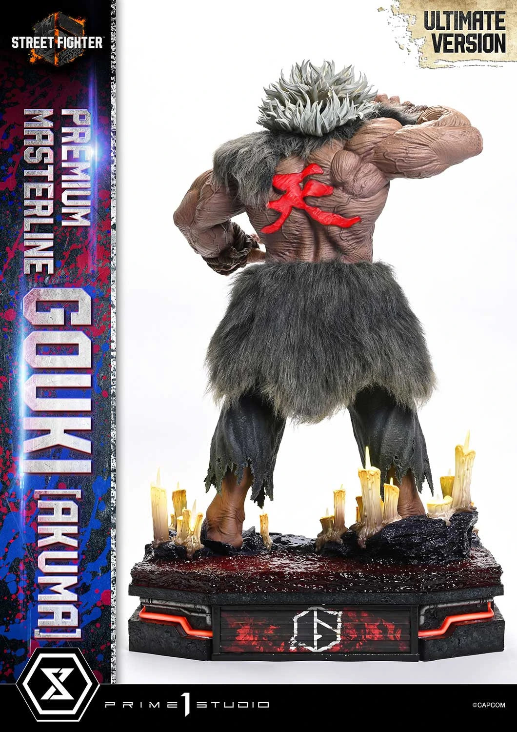 "Preventa Resina Akuma  Figura Street Fighter 6   Prime 1 (Licencia) Estudio"