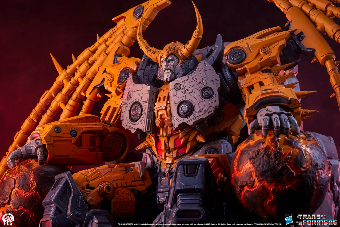 Preventa Resina Unicron Figura Transformers  PCS (Licencia) Estudio