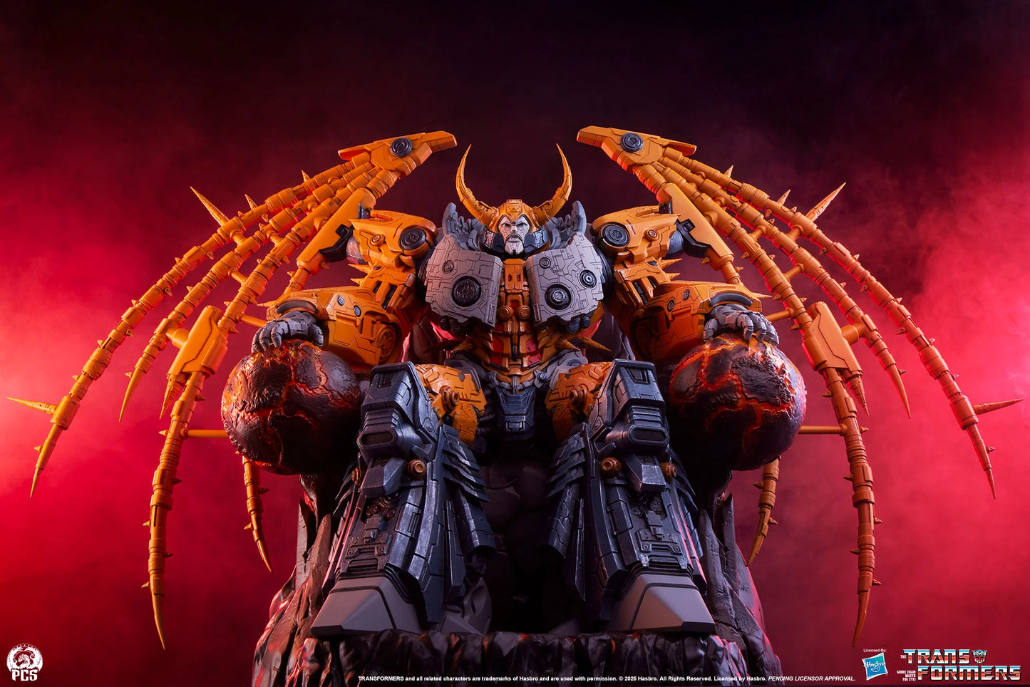 Preventa Resina Unicron Figura Transformers  PCS (Licencia) Estudio