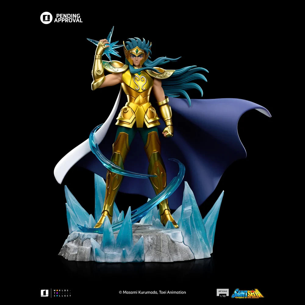 Preventa Resina Camus de Acuario Figura Caballeros del Zodiako Zodiakos (Licencia) Estudio