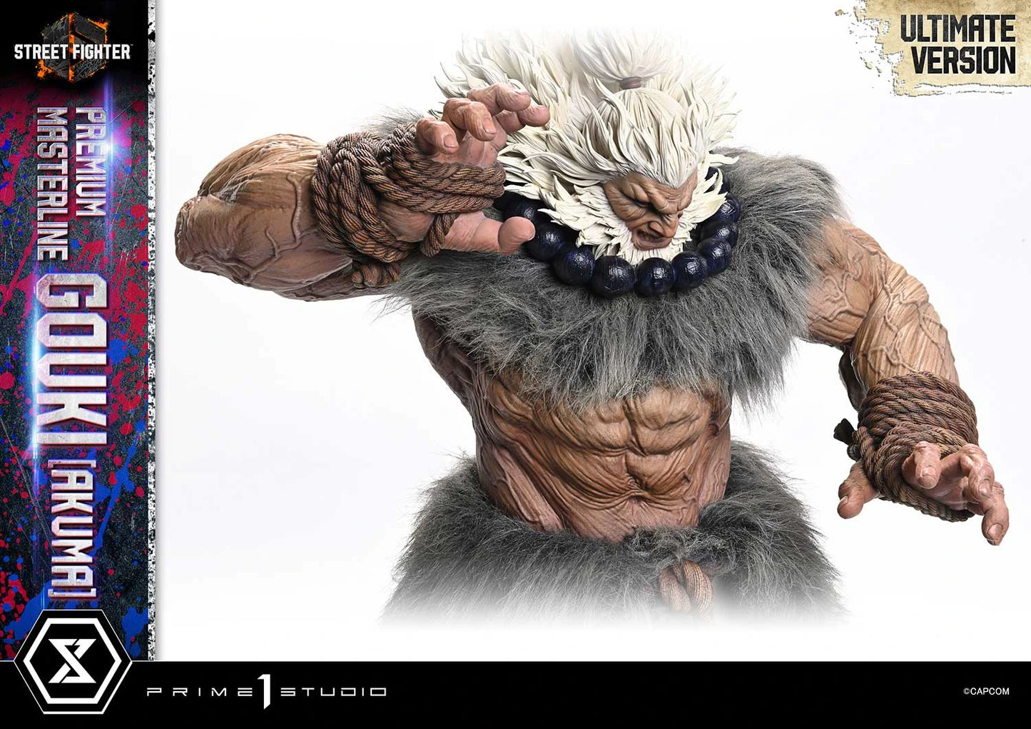 "Preventa Resina Akuma  Figura Street Fighter 6   Prime 1 (Licencia) Estudio"