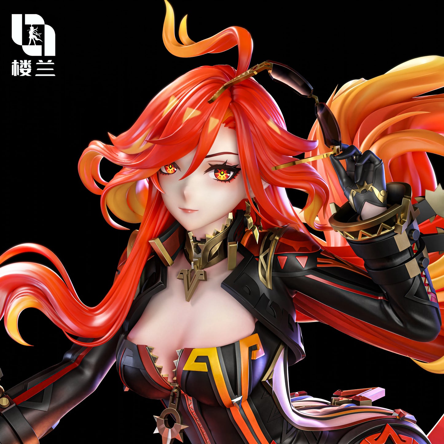 Preventa Resina Mavuika Figura Genshin Impact Lou Lan Estudio