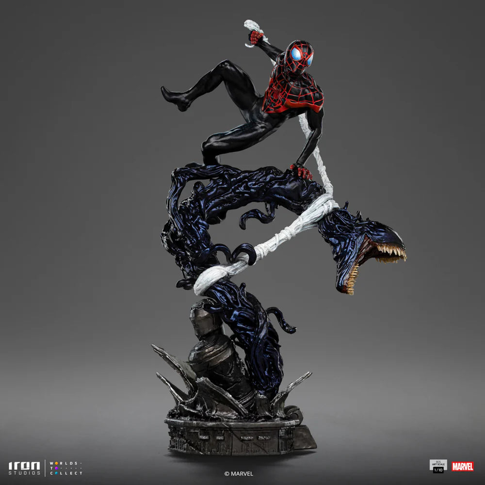 Preventa Resina Miles Morales Figura Marvel "Spider-Man" Iron (Licencia) Estudio