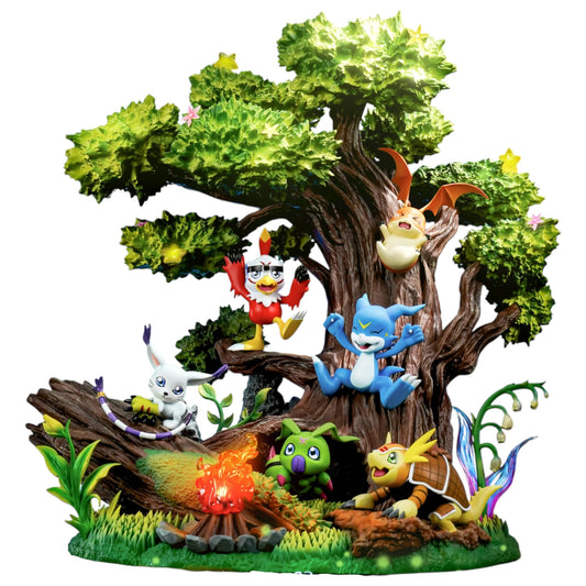 Preventa Resina Digimon segunda generación Figura Digimon AN Estudio