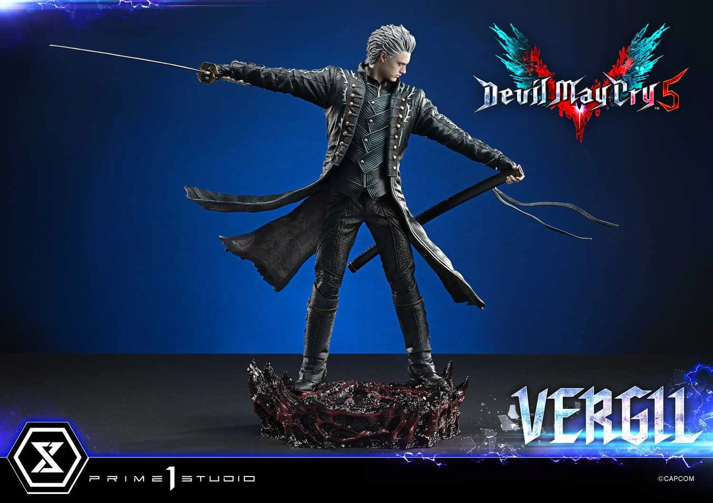 Preventa Resina Vergil Figura Devil May Cry 5 Prime 1 (Licencia) Estudio