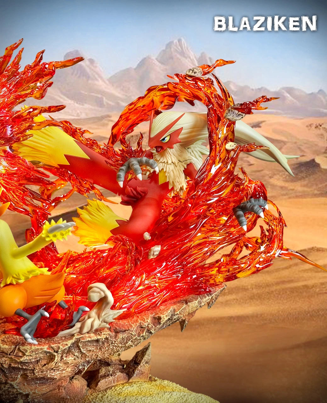 Preventa Resina Blaziken Figura Pokemón PPAP  Estudio