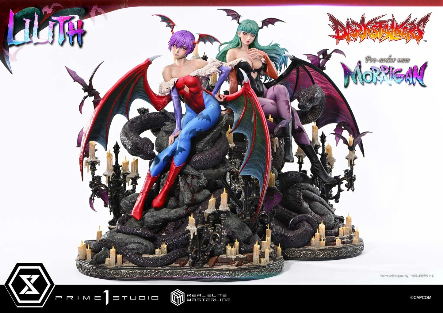 Preventa Resina Lilith  Figura Darkstalkers  Prime 1 (Licencia) Estudio