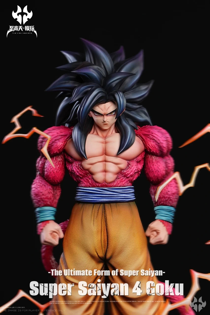 Preventa Resina Goku SSJ4 Figura Dragon Ball 1/6, 1/4 The High Heavens Estudio