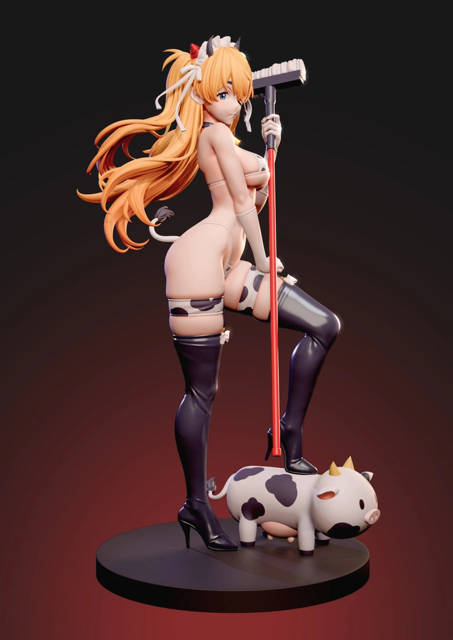 Preventa Resina Asuka Langley  Figura Evangelion Midnight Estudio