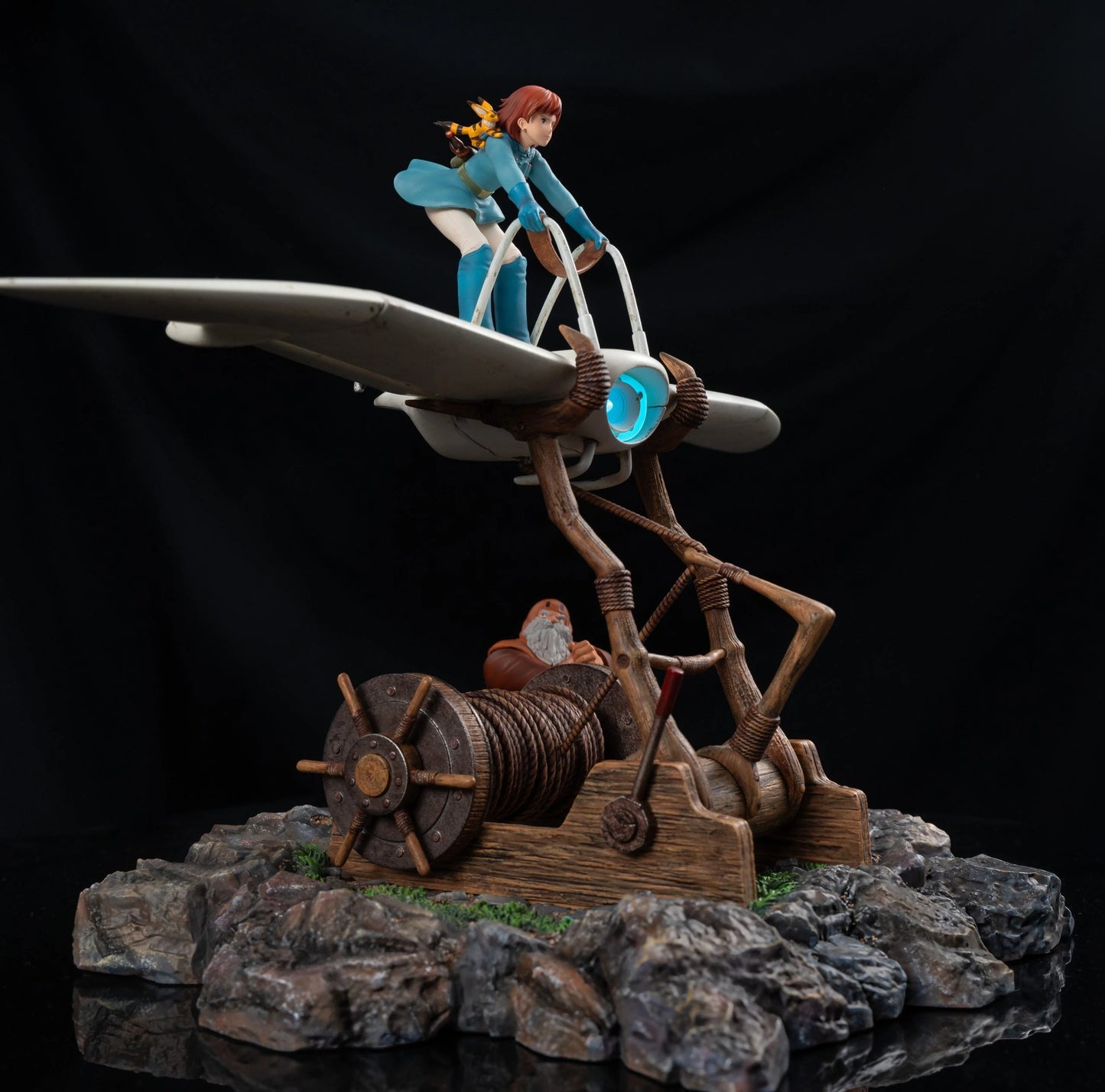 Preventa Resina Nausicaä  Figura Nausicaä del Valle del Viento ShenYin Estudio