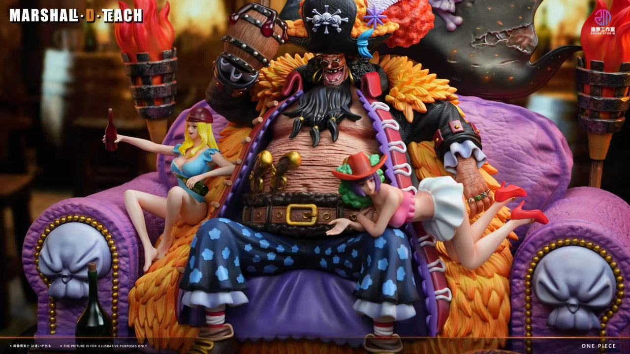 Preventa Resina Marshall D. Teach Figura One Piece 1/6 Dream Estudio