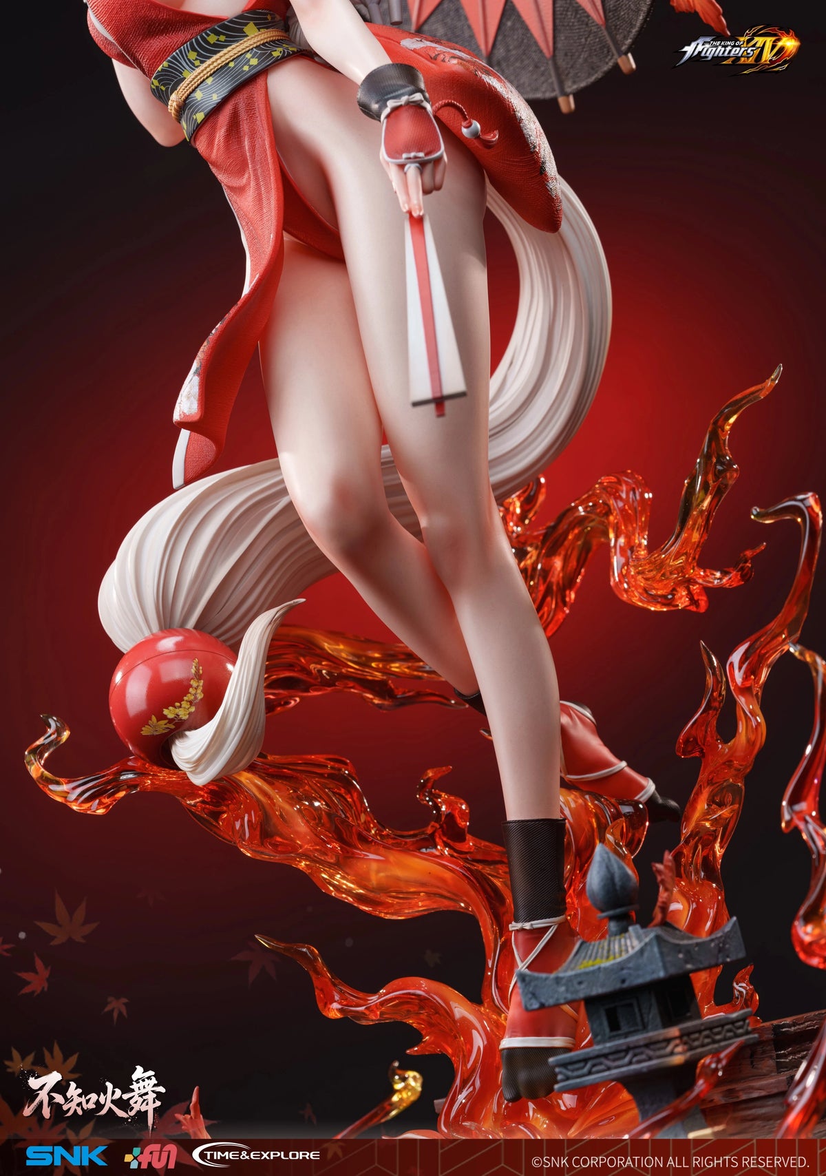 Preventa Resina Mai Shiranui Figura The King Of Fighters 1/4 TIME Explore Estudio (Licencia)