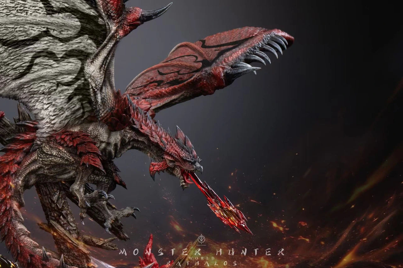 Preventa Resina Rathalos Figura Monster Hunter Edge  Estudio