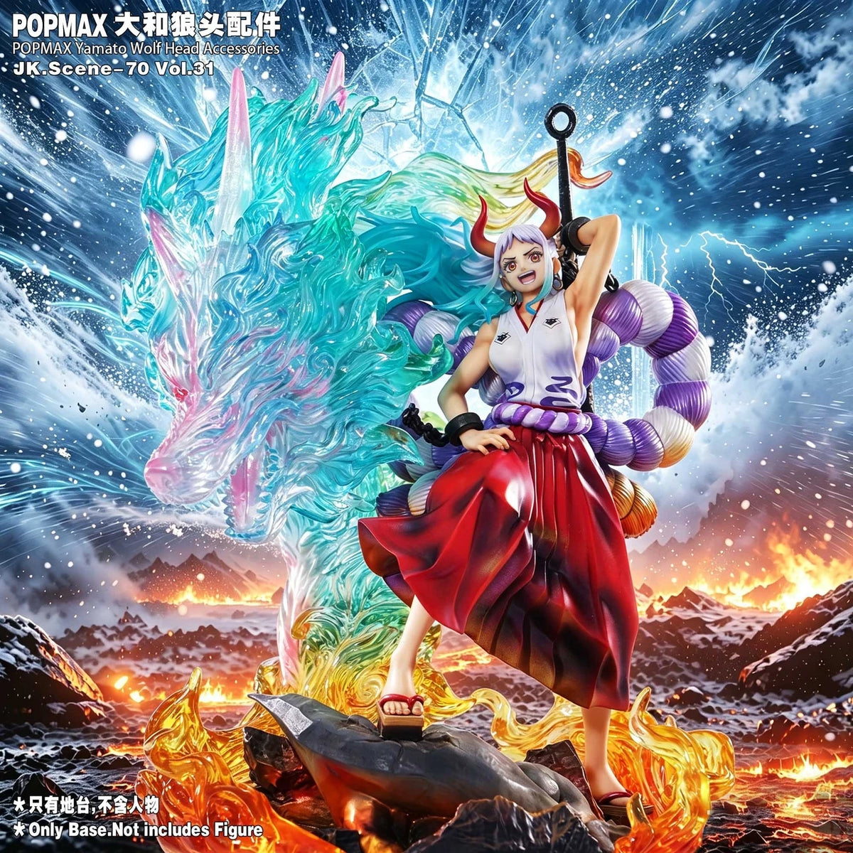 Preventa Resina Yamato "Accesorios" Figura One Piece 1/6 JacksDo Estudio
