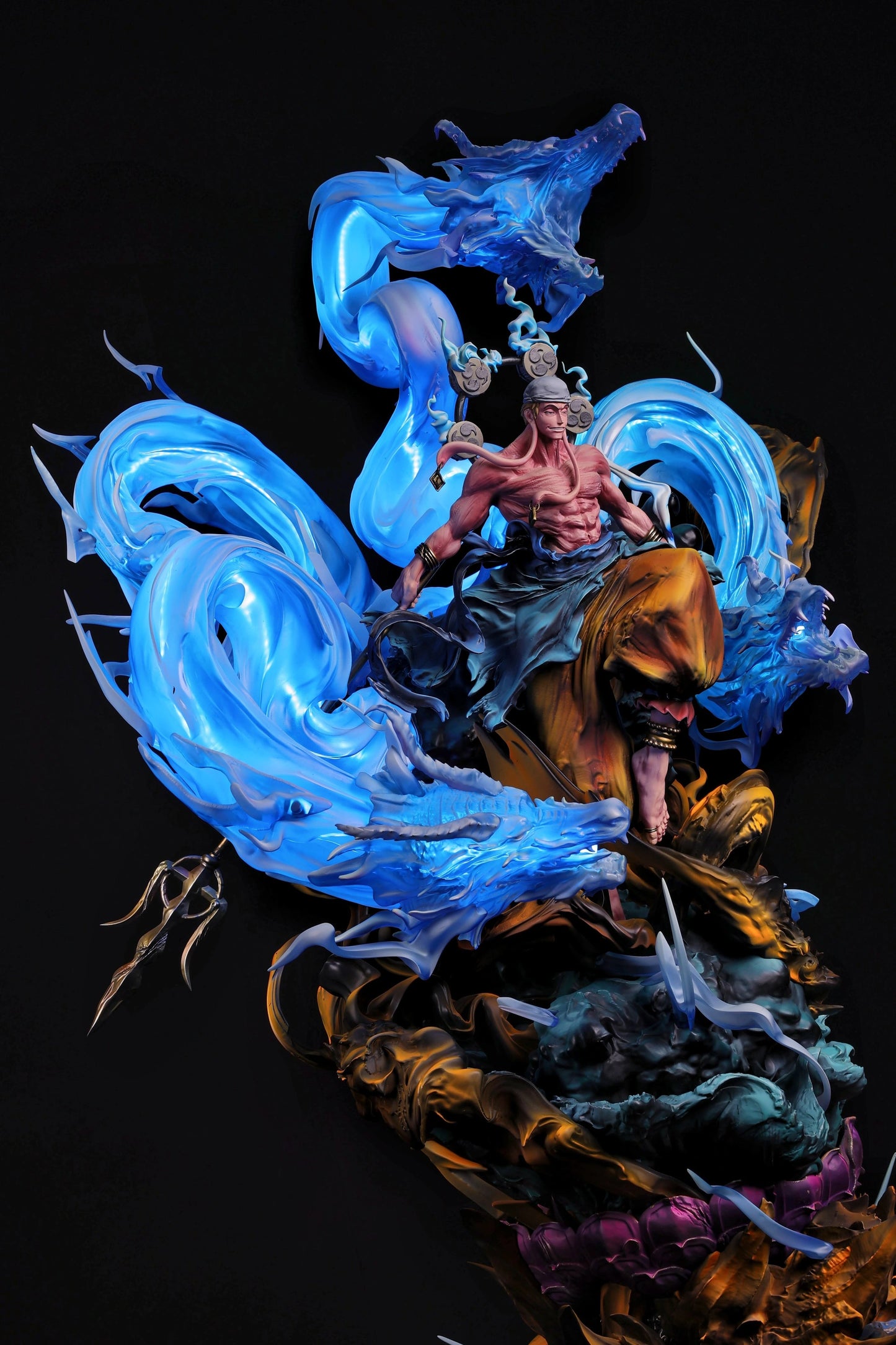 Preventa Resina Enel Figura One Piece Iron Curtain  & Chao Ming Estudio