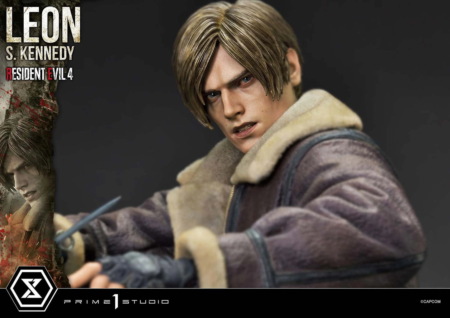 Preventa Resina Leon S. kennedy Figura Resident Evil 4 Prime 1 (Licencia) Estudio