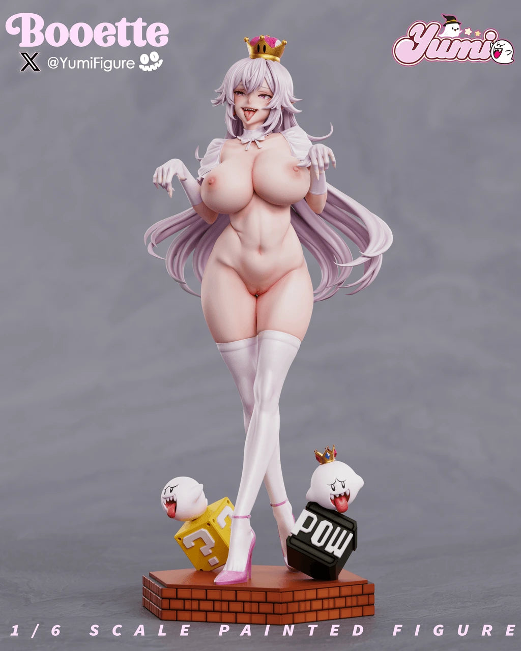 Preventa Resina Boosette Figura Mario Bros Yumi Estudio