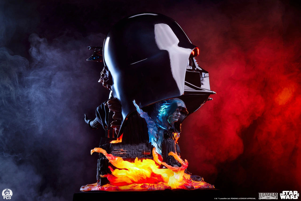 Preventa Resina Darth Vader Figura Star Wars  PCS (Licencia) Estudio